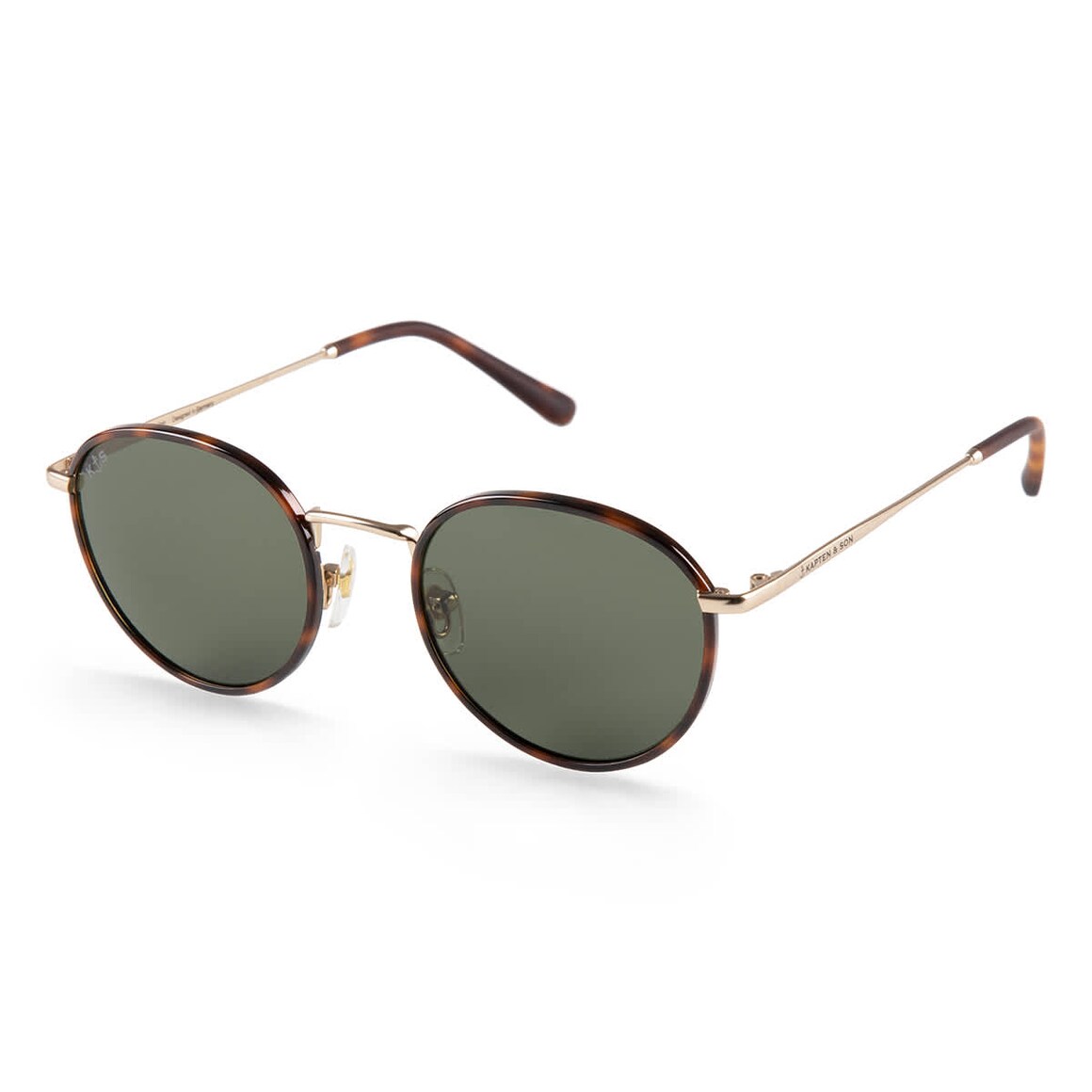 Kpten & Son London Gold Tortoise Green
